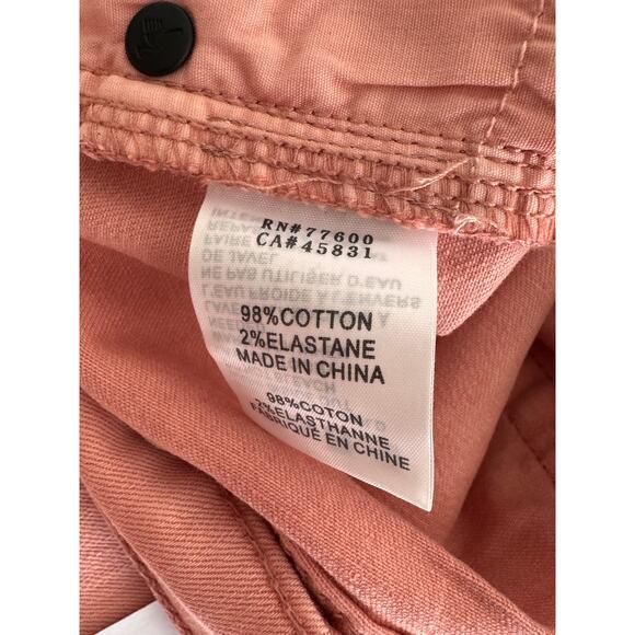 New SANDRINE ROSE X FREE PEOPLE Palm Embroidered IN PETAL 26 Stretchy SUMMER - Picture 7 of 8